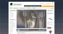 Desktop Screenshot of abseilaccess.ie